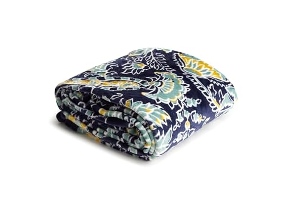 Vera Bradley Women's Fleece Plush Throw Blanket