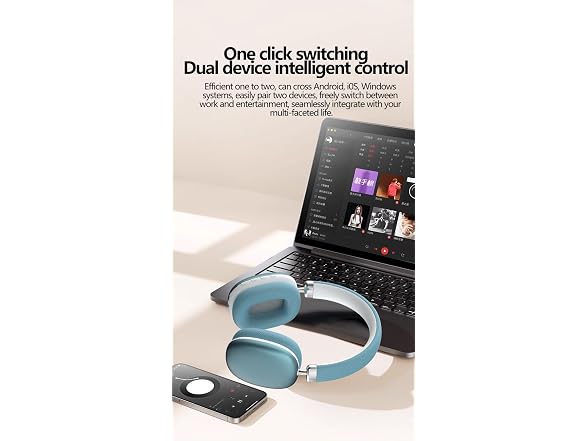 P958 Wireless Over-Ear Bluetooth