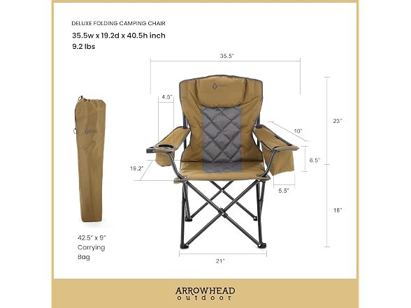 ARROWHEAD OUTDOOR 2-Pack Portable