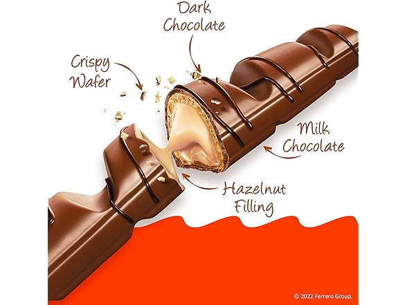 Kinder Bueno Milk Choc Hazelnut 8pk 3oz