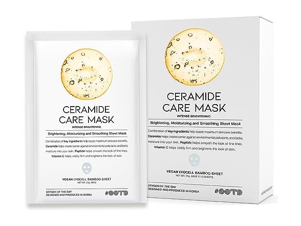 #OOTD Ceramide Brightening Sheet Mask For Face