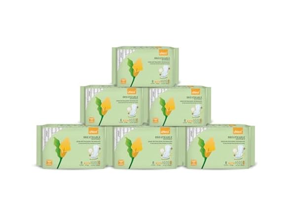 uNeat Overnight Pads for Women, Size 5