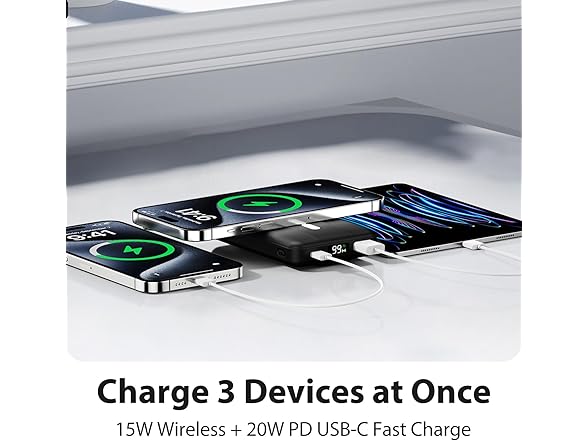 Azmuth Magnetic Power Bank | 10000mAh 22.5W - Gallery 8