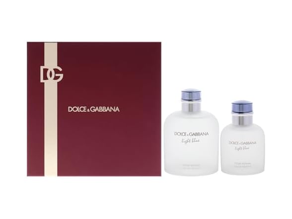 Dolce & Gabbana Light Blue 6.7 EDT + 2.5 EDT Men Set