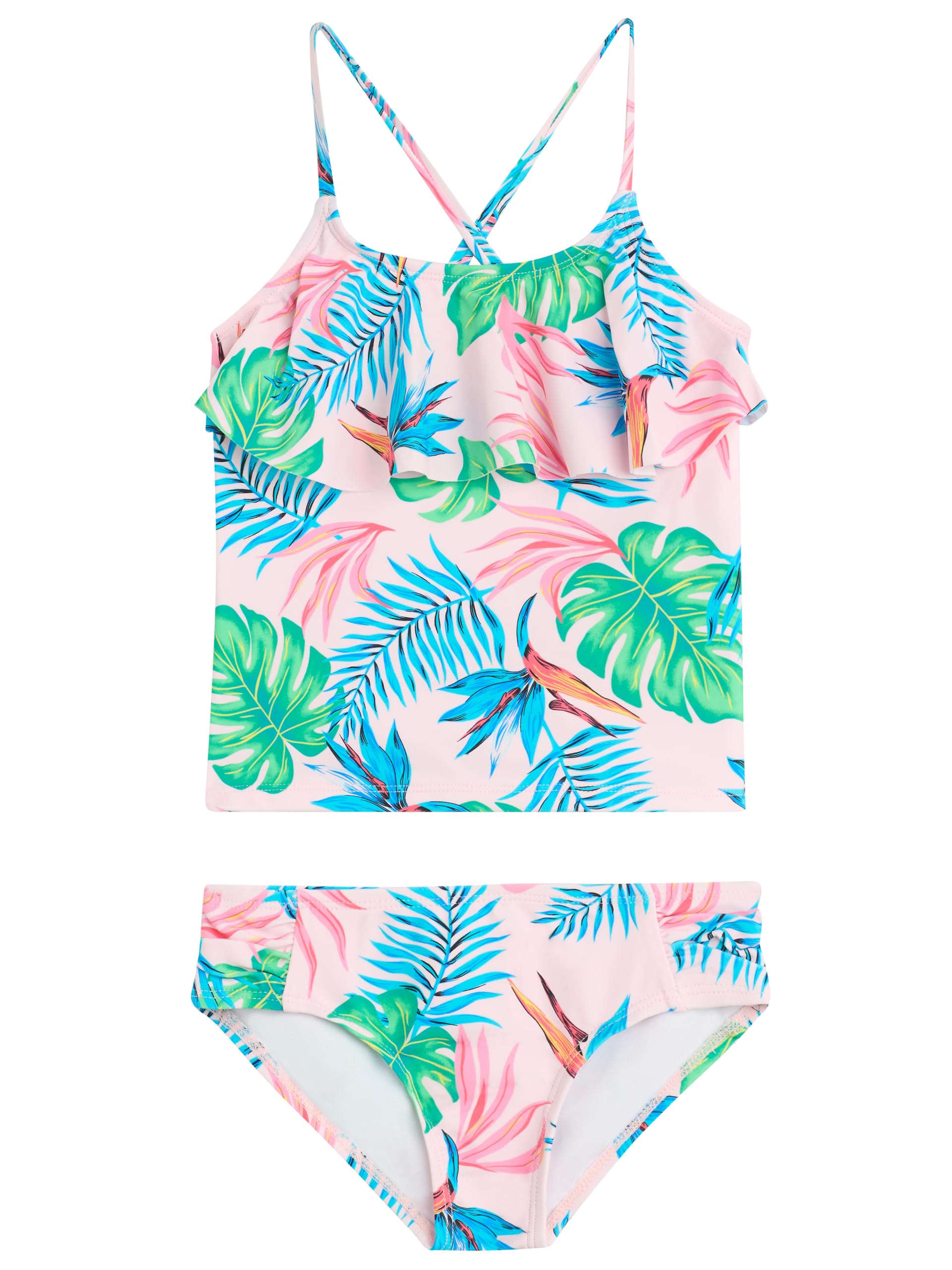 Kanu Surf Girls Charlotte Flounce Tankini Swimsuit - Gallery 14