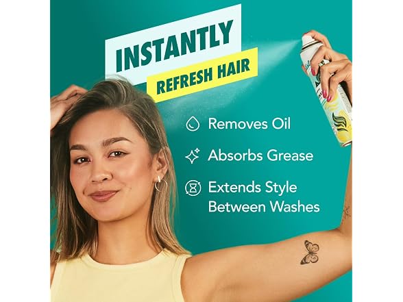 Batiste Dry Shampoo Spray 4 Pack Variety