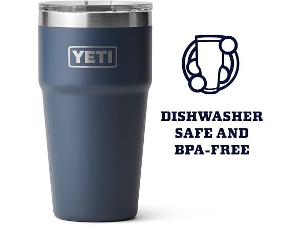 YETI Rambler Stackable Pint, Navy