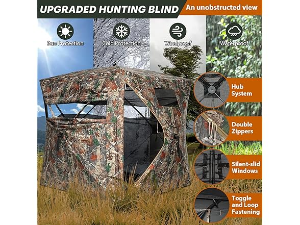 TLC Sport Hunting Blind | 2-3 Person