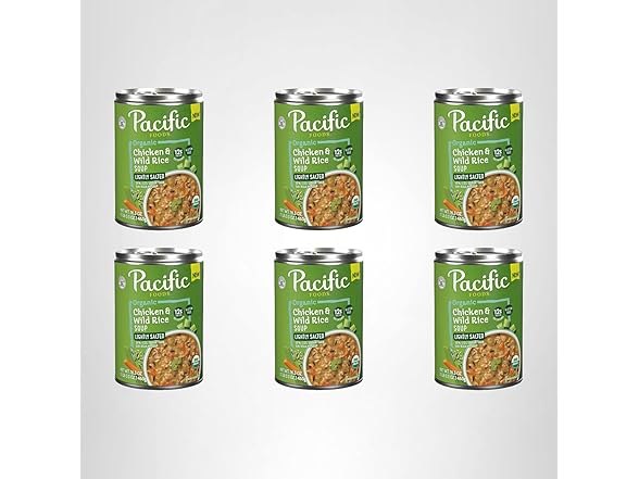 Pacific Foods, Soup Chicken Wild Rice Low Sodium