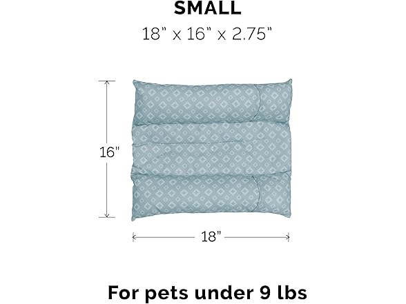 Furhaven Cat Bed - Aqua, Small