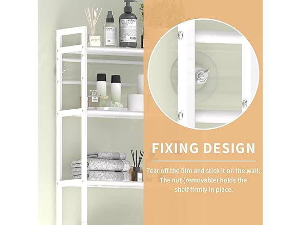 Over The Toilet Storage, 3-Tier Over Toilet Organizer Rack 