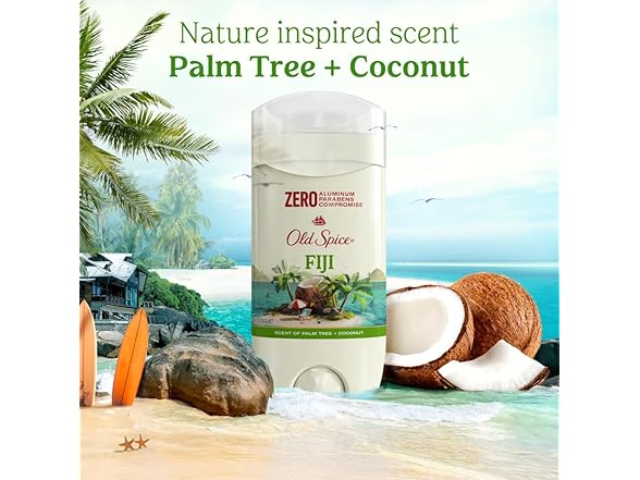 Old Spice Aluminum Free Deodorant Fiji 3oz