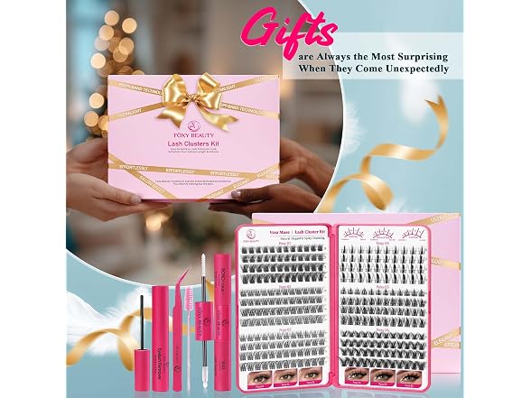 Foxy Beauty Lash Clusters Kit Lashes