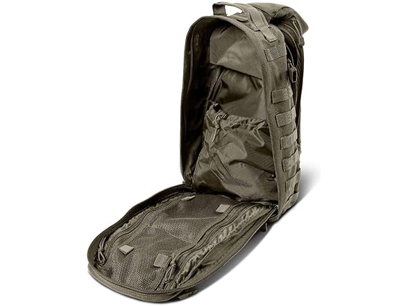 5.11 Tactical Sling Bag Pack MOAB 10, Shoulder Crossbody Military Bag, 18L, Ranger Green, Style 56964ABR (Open Box)