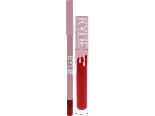 Velvet Lip Kit - 405 Red Velvet by Kylie Cosmetics for Women