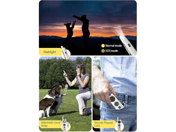 MIMOFPET Wireless Dog Fence for 2 Dogs