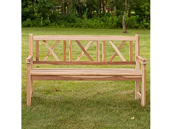 Sunnydaze 2-Person Outdoor Bench