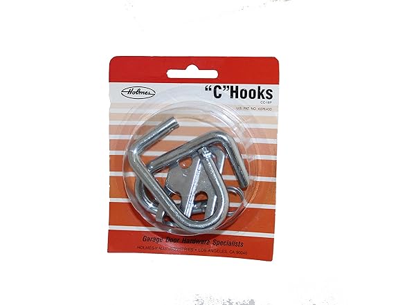 Garage Door Containment C-Hook (2-Pack)
