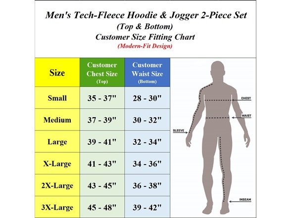 Men's Tech Fleece Hoodie & Jogger Sets (S-2XL)