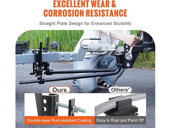 VEVOR Weight Distribution Hitch, 1,500 lbs