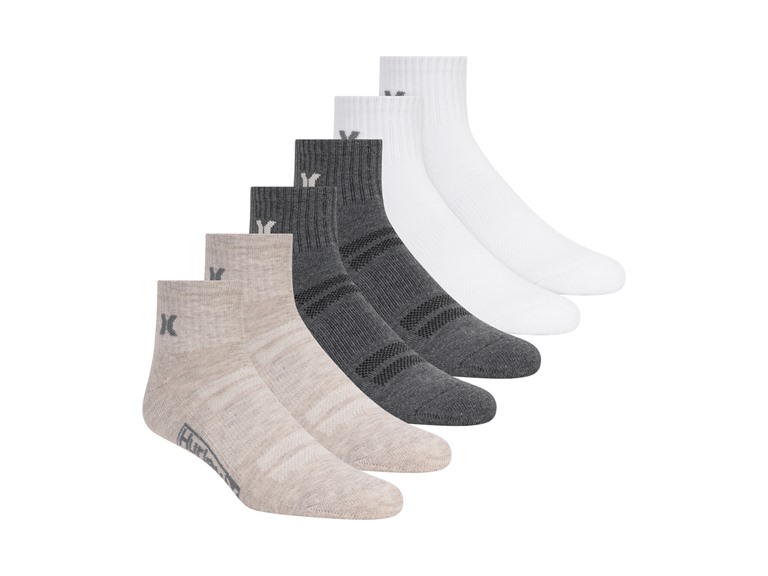 Hurley Men's 12-Pairs Quarter Crew Socks - Gallery 21