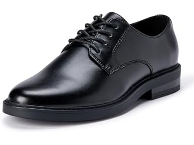 $19.99, Was $33.90, 41% Off! Amazon Essentials Men's Round Toe Derby Dress Shoes dealfomo