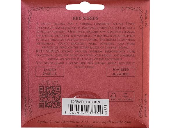 Aquila Red Series Soprano Strings