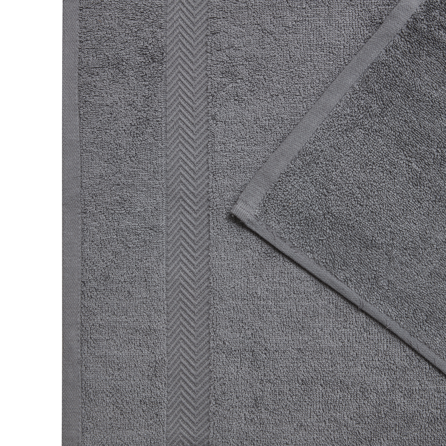 6 Piece Chevron Jacquard Towel Set - Gallery 22