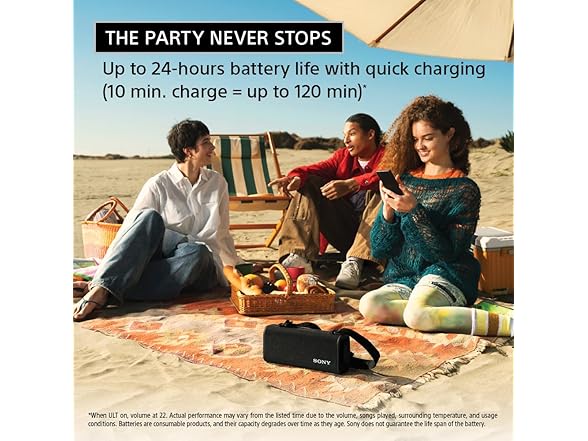 Sony ULT Field 3 Wireless Portable Bluetooth Speaker (Grade A Refurbished)