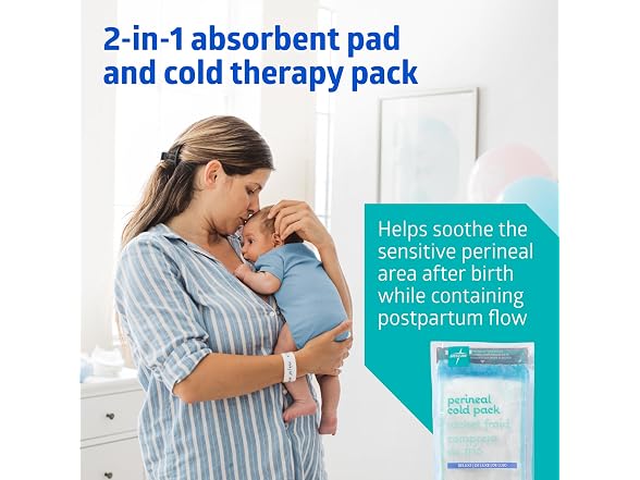 Medline Deluxe Perineal Cold Pack 4.5 x 14.25 in