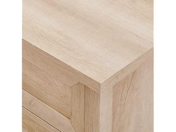 Walker Edison Hazel Modern Farmhouse 3 Drawer Nightstand