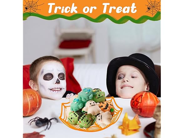 HEKEDES 6 Pcs Halloween Candy Bowl Set