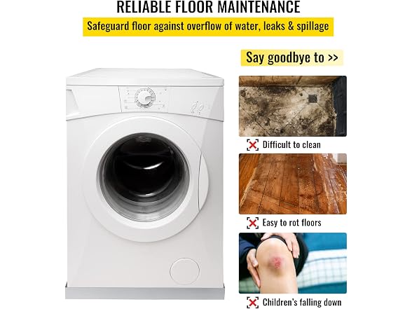 VEVOR 32 x 30 x 2.5 Inch Washing