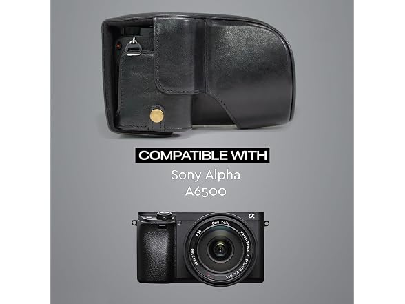 Megagear Sony Alpha A6500 Ever Ready Camera Case And Strap