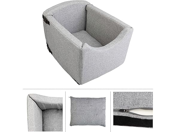Dog Car Seat - Dog Booster Seat for Small Dog