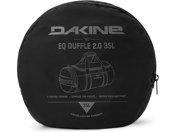 Dakine EQ Duffle 2.0 35L Gym & Travel Duffel Bag