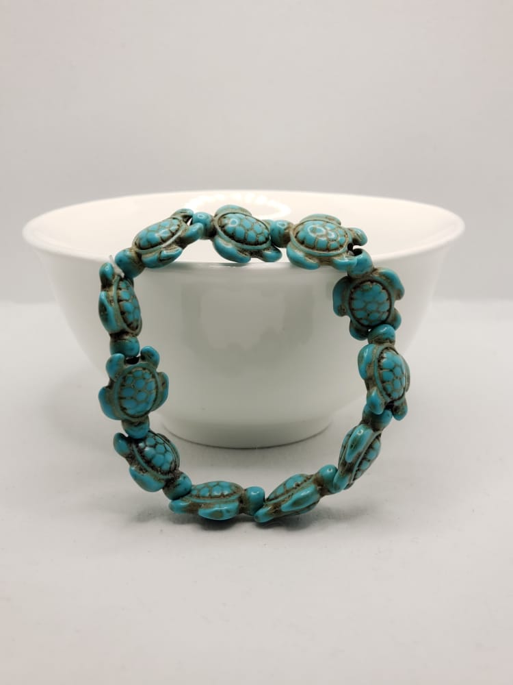 Handmade Genuine Turquoise Bracelet - Gallery 5