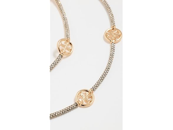 Tory Burch Miller Pave Necklace