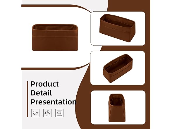 DGAZ Bag Organizer Insert, Silk Purse 