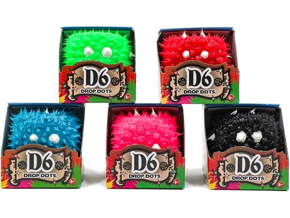 KESS Drop Dots D6 - Blue, Bold Twist on The Classic six-Sided die