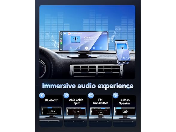 TERUNSOUl Carplay Screen for Car