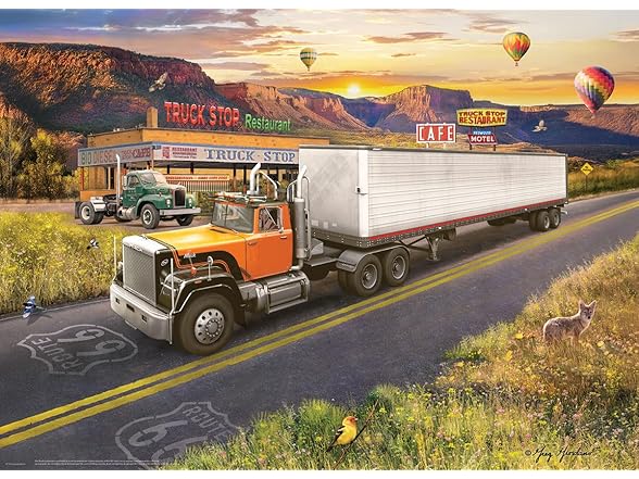 Mack Superliner 1000 Piece Puzzle