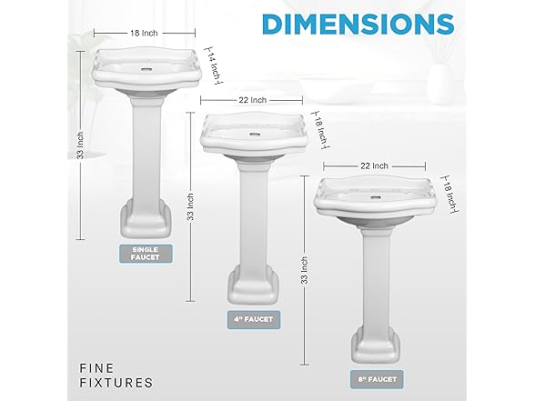 Fine Fixtures Roosevelt Pedestal
