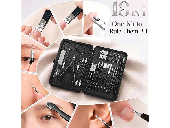 Manicure Kit Nail Clipper Set-18 Pieces
