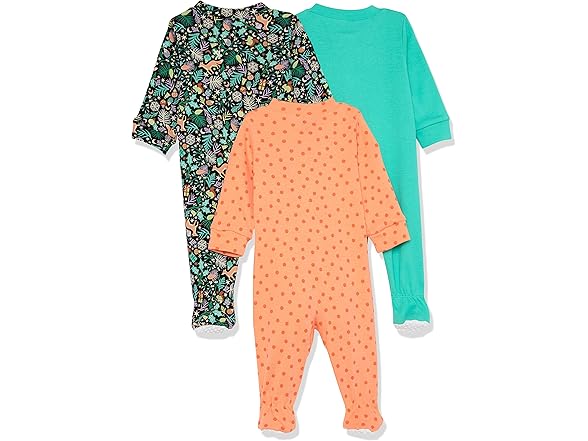Amazon Essentials (3 - 6 MOS) 3-Pack Pajamas