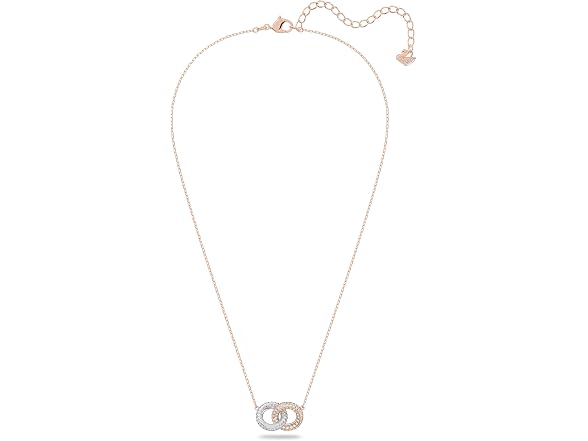 Swarovski Dextera Women's Circle Pendant Chain
