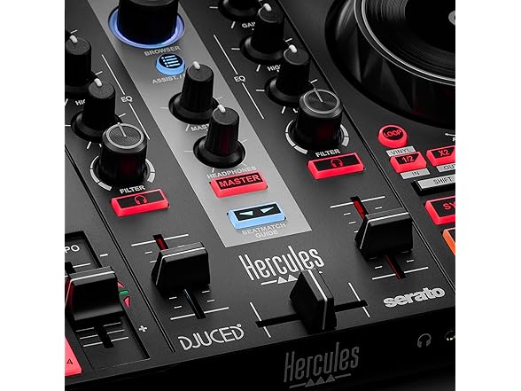  Hercules DJ Controller, Black (4780940)