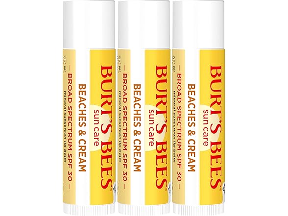 Burts Bees Beaches And Cream Lip Balm