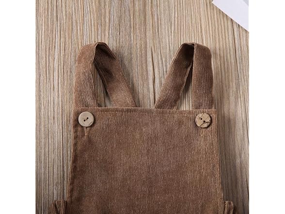 Coorally (12-18 MOS) Newborn Infant Baby Overalls