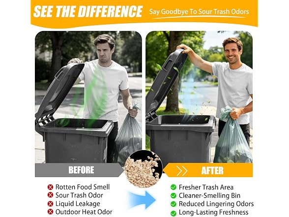 HOKOWE Trash Can Deodorizer